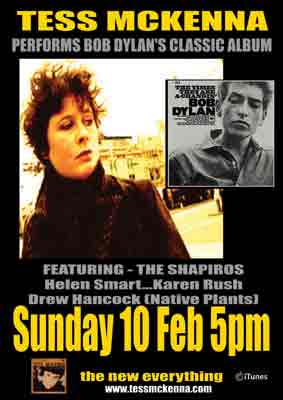 TM POSTER BOB DYLAN GIG UNION FEB 2013