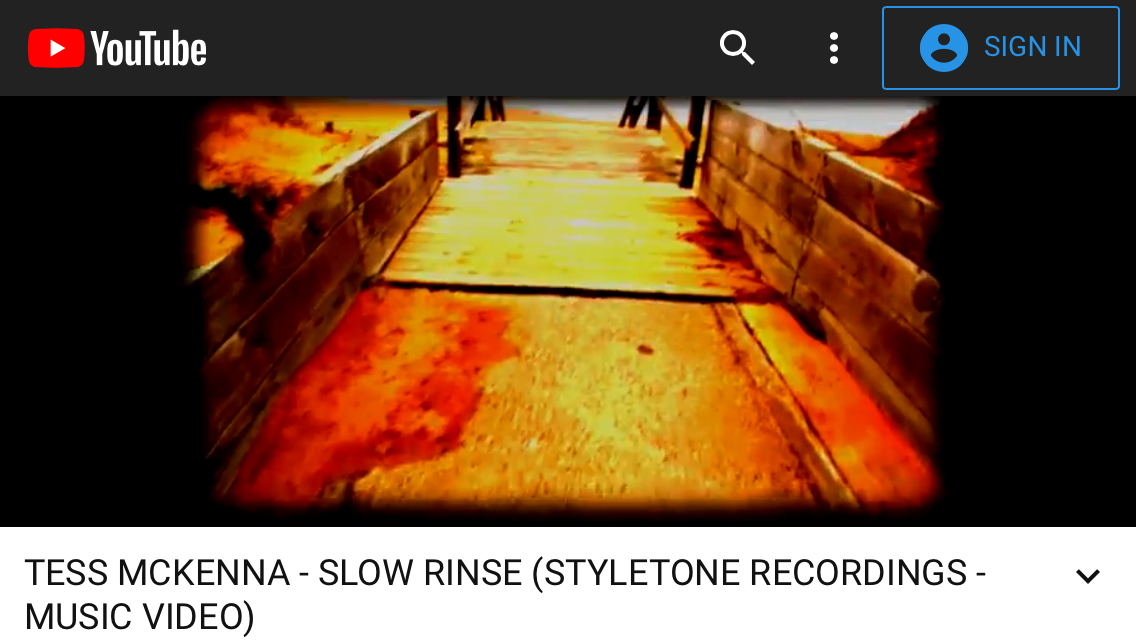 LINK TO SLOW RINSE MUSIC VIDEO SR-YTUBE